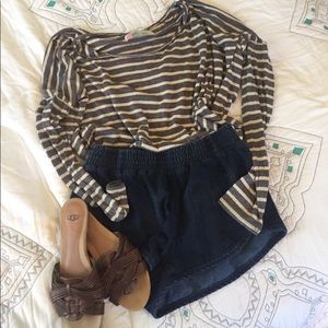 F r e e  P e o p l e • Striped beach tee